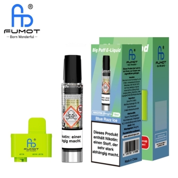 Fumot RandM Tornado Big Puff - Blue Razz Ice - Pods 20mg